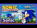 Sonic Advance 1 100 Complete Walkthrough Sonic Full Game