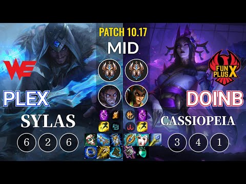 WE Plex Sylas vs FPX Doinb Cassiopeia Mid - KR Patch 10.17