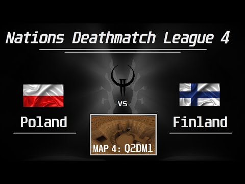 NDML 4 | WB FINAL | Poland vs Finland - q2dm1 - POV Scooby
