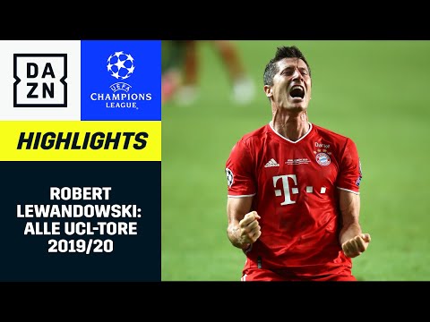 Robert Lewandowski: Alle UCL-Tore 2019/20 | UEFA Champions League | DAZN Highlights