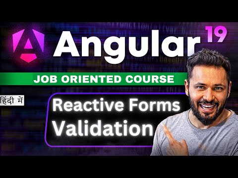 Angular 19 Tutorial In Hindi 39 Reactive Forms Validation Made Easy