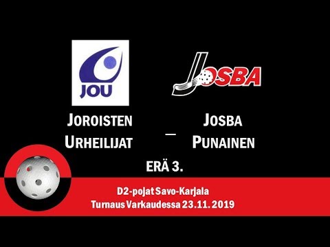 D2 sarjan peli Josba punainen -JoU, 3.erä