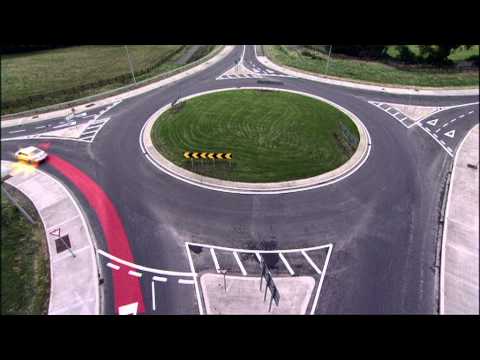 Better Safer Driving - Roundabout (Irish version)