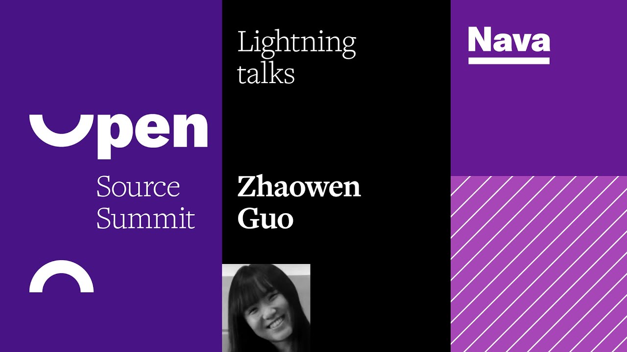 Open Source Summit lightning talks: Zhaowen Guo