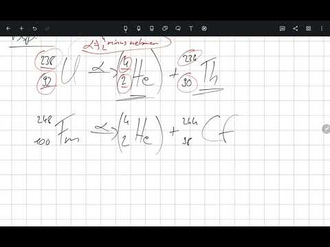 Alpha-Zerfall leicht erklärt (mit Übung) | ChemieEinfachErklärt