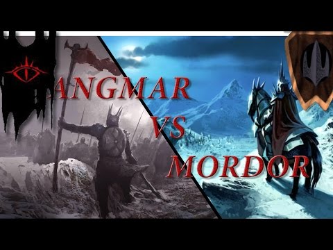 BFME: Edain Mod 4.4.1 1v1 Angmar Vs Mordor (Arnor Map)