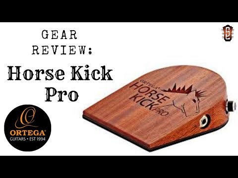 Ortega Horse Kick Pro Foot Drum Review | Compact Stomp Box for Guitarists & Musicians