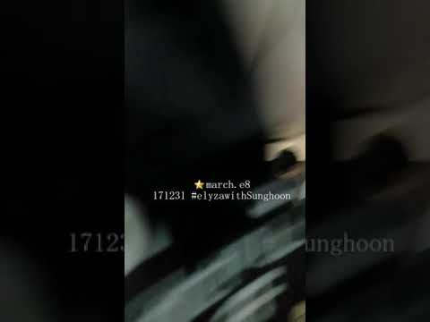 171231 Sunghoon HK arrival