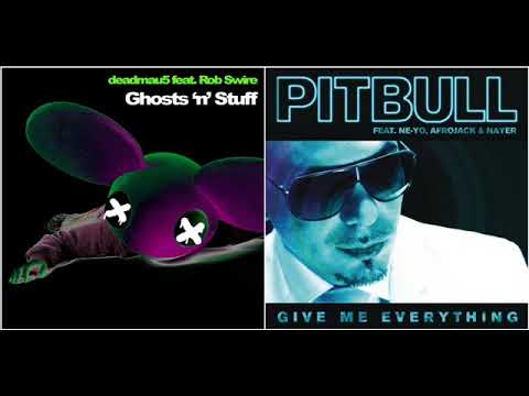 Deadmau5 X Pitbull, Ne-Yo, Afrojack, Nayer - Ghosts 'N' Stuff X Give Me Everything (1st 2023 Mashup)
