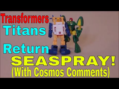 Transformers Titans Return Seaspray with Cosmos Comments - GotBot True Review NUMBER 324