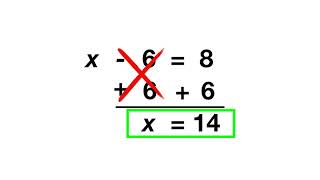One Step Equations: Addition/Subtraction