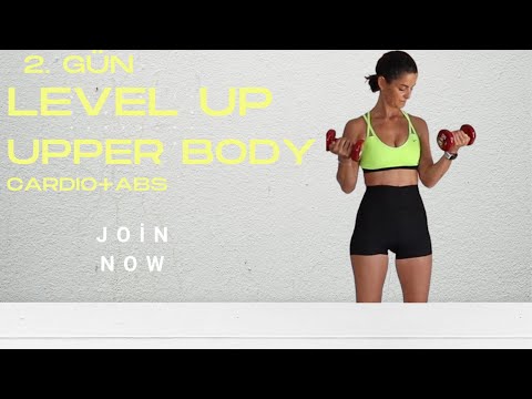 Level Up — 26 Gün | 2. Gün | Üst Vücut — Core Destekli
