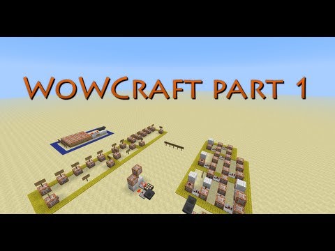Creating WoW/Skyrim online/any MMO in Vanilla Minecraft part 1