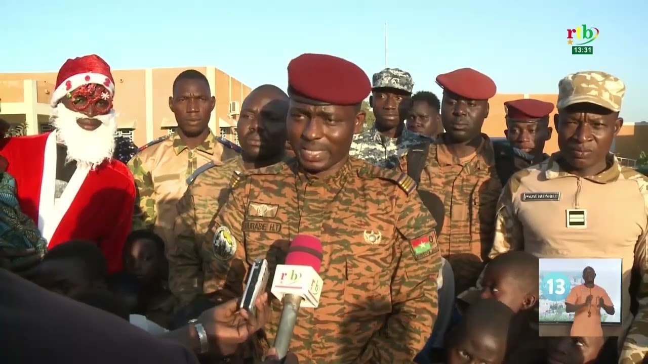 La hiérarchie militaire du Gulmu a organisé un arbre de noël au profit des pupilles de la Nation