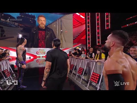 AJ Styles & Dolph Ziggler vs Finn Balor & Damian Priest - WWE RAW 29th Aug 2022 (Edge Show Up)