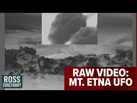 AARO / DoD UAP Footage – Mt. Etna UFO