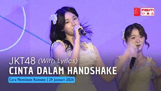 Download lagu JKT48 - Cinta dalam Handshake (Akushu no Ai) | CMR 29 Januari 2026 mp3