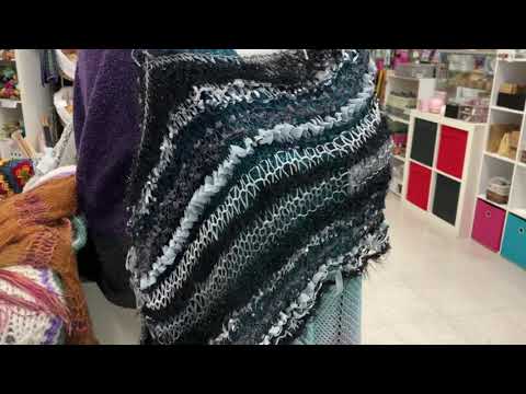 Easy Fringed Poncho