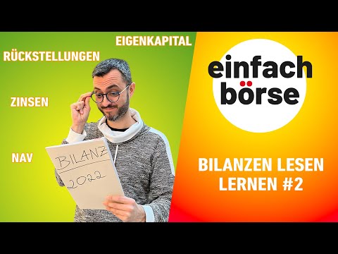 Bilanzen lesen lernen – Teil 2 (Zinsen, Gewinnkennzahlen, Eigenkapital,…)
