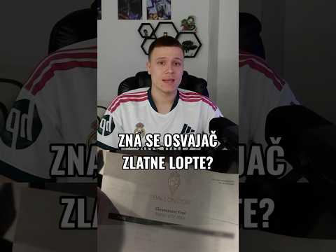Zlatnu loptu osvaja…