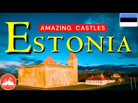 Beautiful Castles in Estonia  | The Most Amazing Places in Estonia  |  Travel Video 4K
