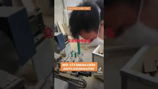 Máy cắt khoan cục chân Sofa tự động Woodmaster