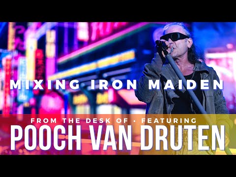 Interview with FOH Engineer KEN „POOCH“ VAN DRUTEN • IRON MAIDEN „The Future Past Tour“ 2023