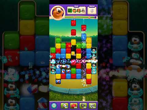 Toon Blast Level 2436 No Boosters Series