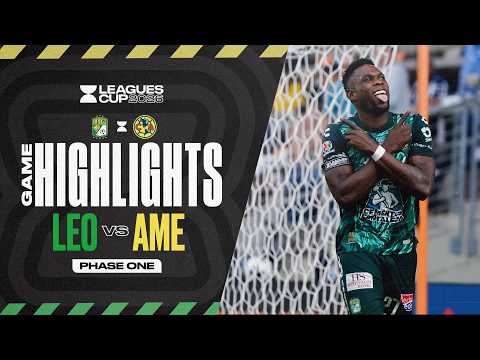 Leagues Cup 2026: León 1-0 América | Full Match Highlights