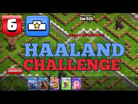 3 Star Card Happy - Haaland's Challenge #6 (Clash of Clans)