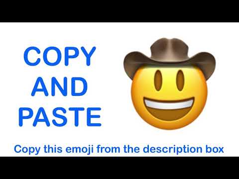 Copy Paste Emoticons Cowboy