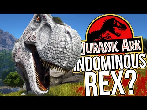Ark Survival Evolved Gameplay - Meeting The Indominous Rex? T-Rex Hunting
