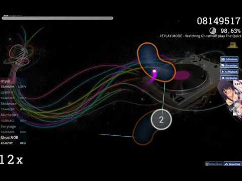 osu!hacker - GhostNOB | The Quick Brown Fox - The Big Black [WHO'S AFRAID OF THE BIG BLACK]