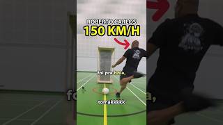 Qual é a velocidade do Chute do Roberto Carlos ? #kingpanda #futebol #viral #viralvideo #viralshorts
