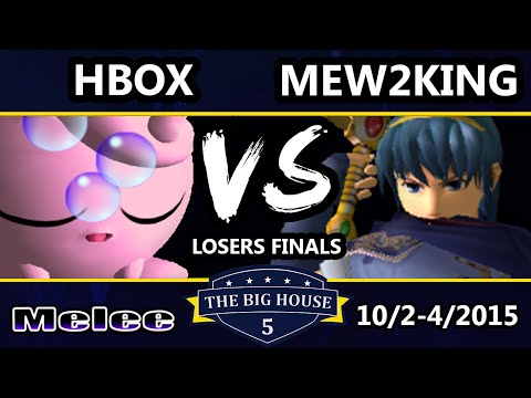 The Big House 5 - Mew2King (Fox) Vs. Hungrybox (Jigglypuff) - Losers Finals - SSBM