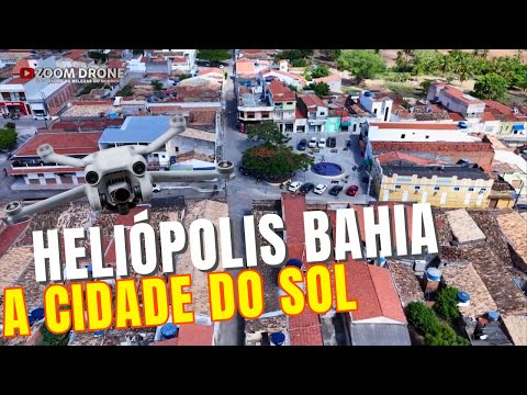 DRONE MOSTRA CIDADE DE HELIÓPOLIS BAHIA