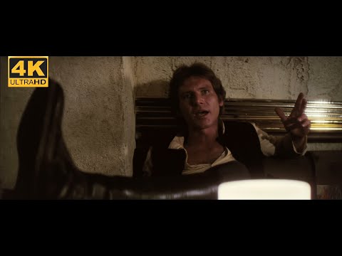 4K Star Wars 1977 Despecialized - Han Shoots Greedo First