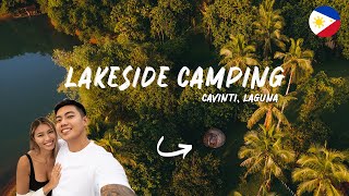 Our FAVORITE Lakeside Campground in Laguna, Philippines 🇵🇭 It’s so PEACEFUL here!