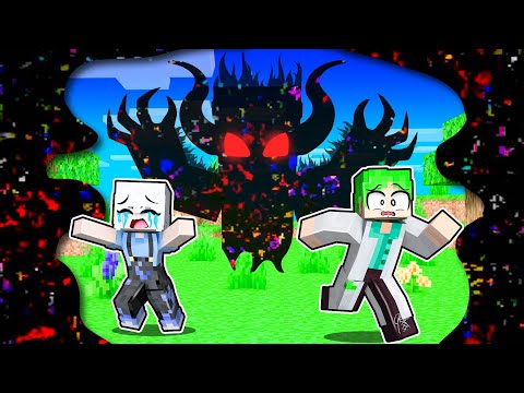 Scaring my FRIENDS as the GLITCH in Minecraft!
