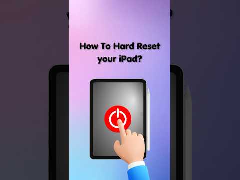How To Hard Reset Your iPad? #ipadtutorial