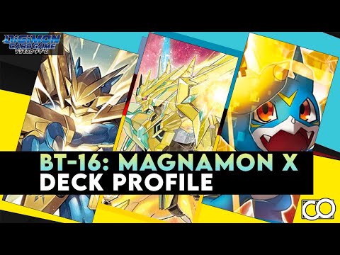 BT-16: Magnamon X-Antibody Deck Profile! (Digimon Card Game)