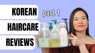 Korean Haircare Honest Reviews - Part 1 - 9 Shampoos I've Been Testing Out