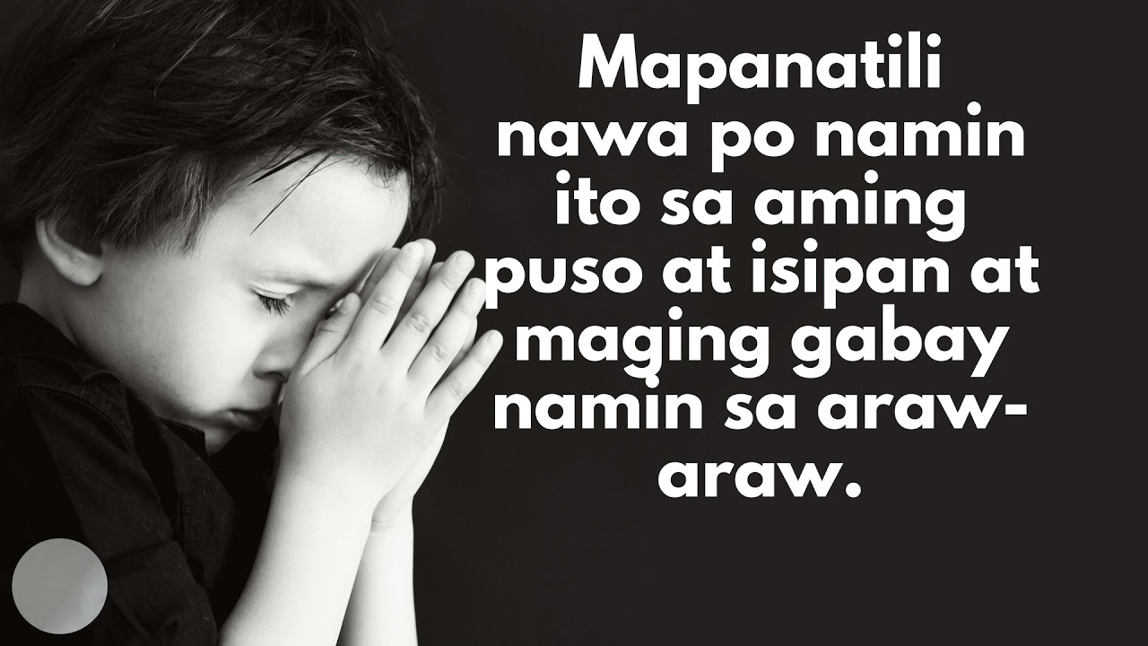 Panalangin pagkatapos ng klase