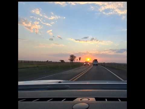 BR-262 TERENOS MS - BELO PÔR DO SOL NA ESTRADA #shorts #matogrossodosul