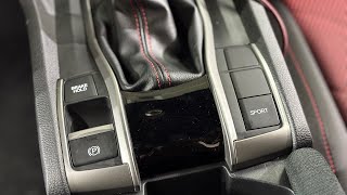 How to Access & Replace the Parking Brake Switch | Honda Civic 16-21
