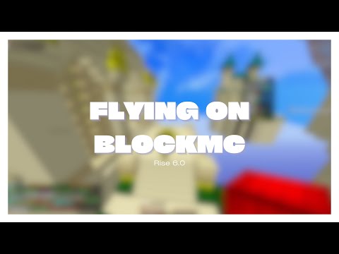 Bipas flies with Rise 6.0 on BlocksMC - Free Config!