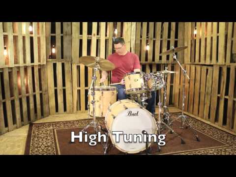 Pearl MCX Masters Maple 22-10-12-16 Shell Pack in Birdseye