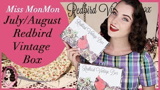 Redbird Vintage Box July and August Unboxing