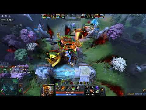 Dota 2 Legion commander 790 wining damge