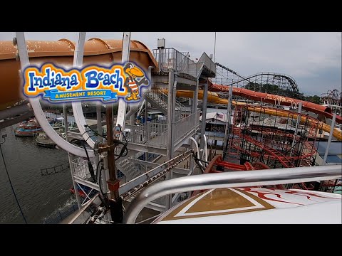 On-ride point of view of Cyclone